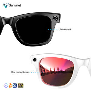 Nuevas Gafas Inteligentes SANVNET GS4 MAX 2026 con Textura Agradable para la Piel, Cámara POV 1080P de 8MP, Traducción IA en Más de 27 Idiomas, Gafas de Sol - Product Image 4