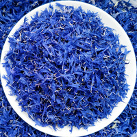 OEM personnalisé bleu bleuet pétales en vrac hôtel SPA agrément cuisson décoration mariage confettis bougie parfumée fabrication