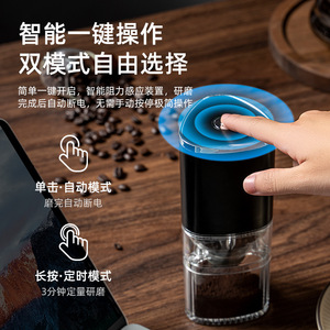 Coffee Bean Grinder Electric Portable Adjustable Grind Size For Home Use - Product Image 4