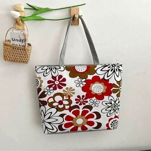 Bolsa de Lona de Gran Capacidad con Logotipo Personalizado Impreso al por Mayor de Alta Calidad, Bolsa de Mano de Lona con Logotipo Personalizado - Product Image 3