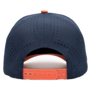 Gorra de golf TCAP China impermeable de 6 paneles con parche de PVC y cuerda, gorra de alto rendimiento - Product Image 5