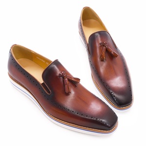 Zapatos Clásicos de Vestir para Hombre, de Cuero Genuino, Zapatos Formales de Moda, Zapatos de Fiesta para Hombre - Product Image 2