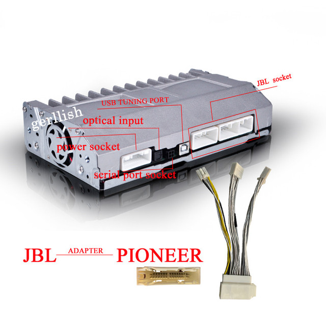 12 Channel Car Amplifier Built in DSP and Karaoke Modules for Toyota Lexus  Cars Audio Upgrade System