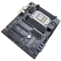 Bon prix H12D-8D carte mère DDR4 PC SP3 pour serveur de bureau H8D avec carte mère