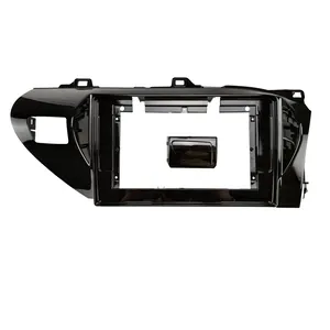 Ezonetronics interior Car DVD player Frame Audio Fitting Adaptor Dash Trim Kits Facia Panel 10.1" For Toyota Hilux RHD 2014-2019
