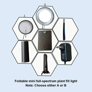 Lámpara LED de Espectro Completo para Plantas, Invernadero, Vegetales, <span class=keywords><strong>Pitahaya</strong></span>, Fruta del Dragón, LED de Cultivo de 9W 11W para Jardinería Interior - Product Image 2