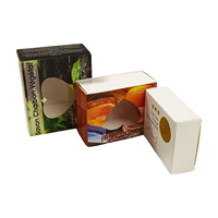 Boîte d'emballage de savon en papier kraft biodégradable écologique avec logo personnalisé imprimé