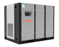 Compresseur d'air industriel avec sécheur 5kW 10kW 600kW, entraînement par courroie, 220V 380V, réservoir 4-en-1 300L 500L