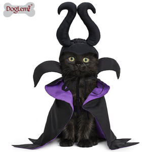 Venta al por mayor Producto para mascotas gato de Halloween <span class=keywords><strong>mal</strong></span>éfica mascota villano ropa disfraz perro reina malvada mascota disfraz - Product Image 2
