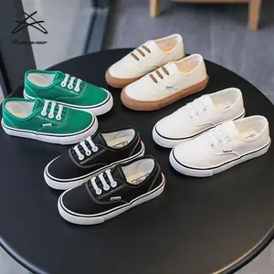 Size19-40 Children Spring New Student School Kids Baby Casual Shoes Women's Flat Soled Shoes Canvas Women Sneaker Shoes