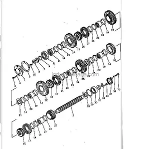 China supplier hot sale 154-50-11193 bulldozer parts