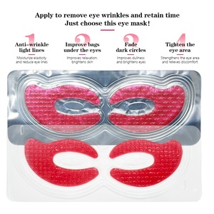 Masque pour les yeux en hydrogel végétalien 24k avec logo personnalisé, Centella, vitamine C pour une hydratation nocturne, traitement <span class=keywords><strong>anti</strong></span>-rides et cernes - Product Image 1