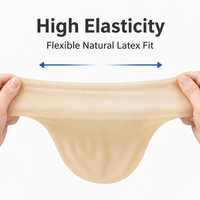 Bonnet Chauve Professionnel en Latex Réaliste pour Effets Spéciaux Cinématographiques Maquillage Réutilisable Couvre-Tête Extensible Effet Peau