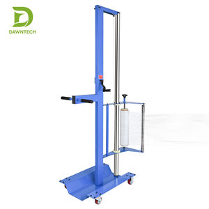 Máquina Envolvedora de Film Estirable Semiautomática, Nuevo Diseño, Fácil de Operar, Envolvedora de Palés Vertical Móvil, Dispensador Manual de LLDPE - Product Image 2