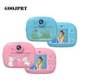 Caméra vidéo pour enfants OEM, jouet d'extérieur, cadeaux, mini caméra instantanée à impression rapide, dessin animé, agents de <span class=keywords><strong>recrutement</strong></span> en usine - Product Image 3