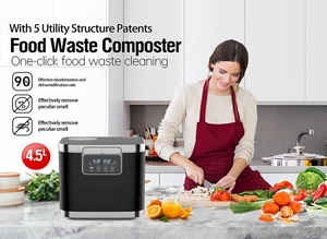 Thông Minh Điện nhà bếp chất thải thự<span class=keywords><strong>c</strong></span> phẩm disposer Máy Nghiền thân thiện với môi Hướng dẫn sử dụng nguồn điện thép không gỉ 10 đen 60 hộ gia đình - Product Image 6