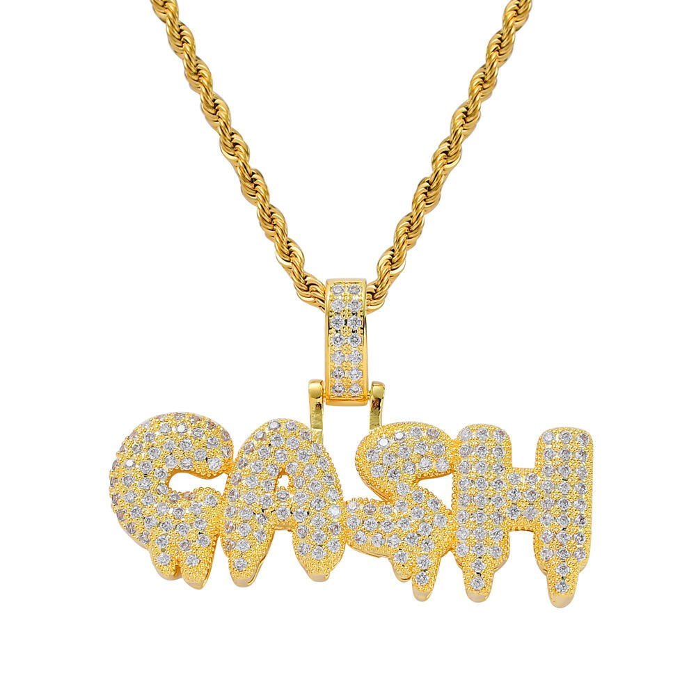 จี้ทอง+โซ่เชือก3มม.24นิ้ว