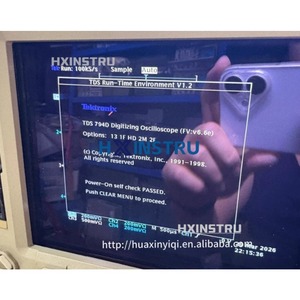 ออสซิลโลสโคปดิจิตอล Tektronix TDS794D DPO 4 ช่องสัญญาณ 2GHz 4GS/S มือสอง สภาพ 80% - Product Image 2