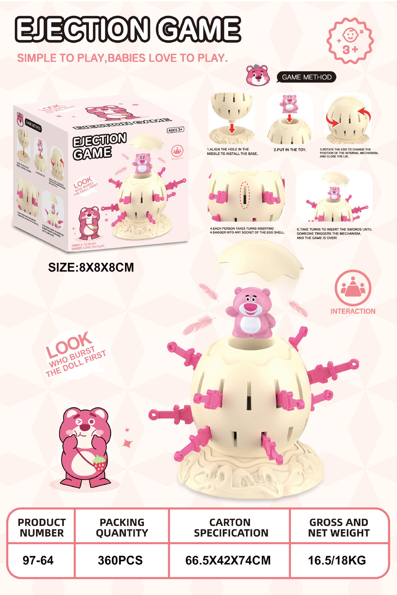 Tonneau d'ours-pirate d'herbe