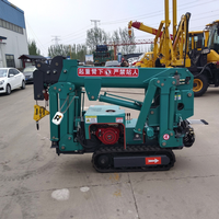 Nouvelle grue araignée Risenmega RM-100 1 tonne 8m, double alimentation diesel-électrique, flèche hydraulique, nacelle personnalisée, fourche de préhension, élévateur télescopique