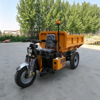 Camion benne à trois roues de haute qualité, zéro pollution, longue autonomie de batterie pour mines souterraines étroites