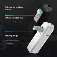 Diffuseur d'arômes de voiture mini USB sans eau avec logo personnalisé, diffuseur d'huiles essentielles, désodorisant de voiture en gros, clip de ventilation