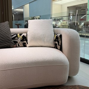 Set Divano Componibile Contemporaneo con Chaise Longue, Design Moderno e Durevole con Struttura in Legno di Quercia per Soggiorno - Product Image 5