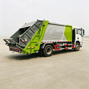 Camión Compactador de Basura SHACMAN Delong 4x2 de 14m³ Euro 5 Euro 6, Camión Hidráulico de Recolección de Residuos para Saneamiento Municipal - Product Image 6