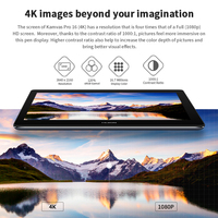 Huion Kamvas Pro 16 4K 15.6 pouces 3D Design Fashion Design Artiste Dessin Graphique Tablette Moniteur