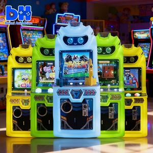 Baihui Animation Classic Style Indoor Amusement Coin Operated Games Small Kid Game <b>Electronic</b> <b>Arcade</b> Game Machine - Product Image 1