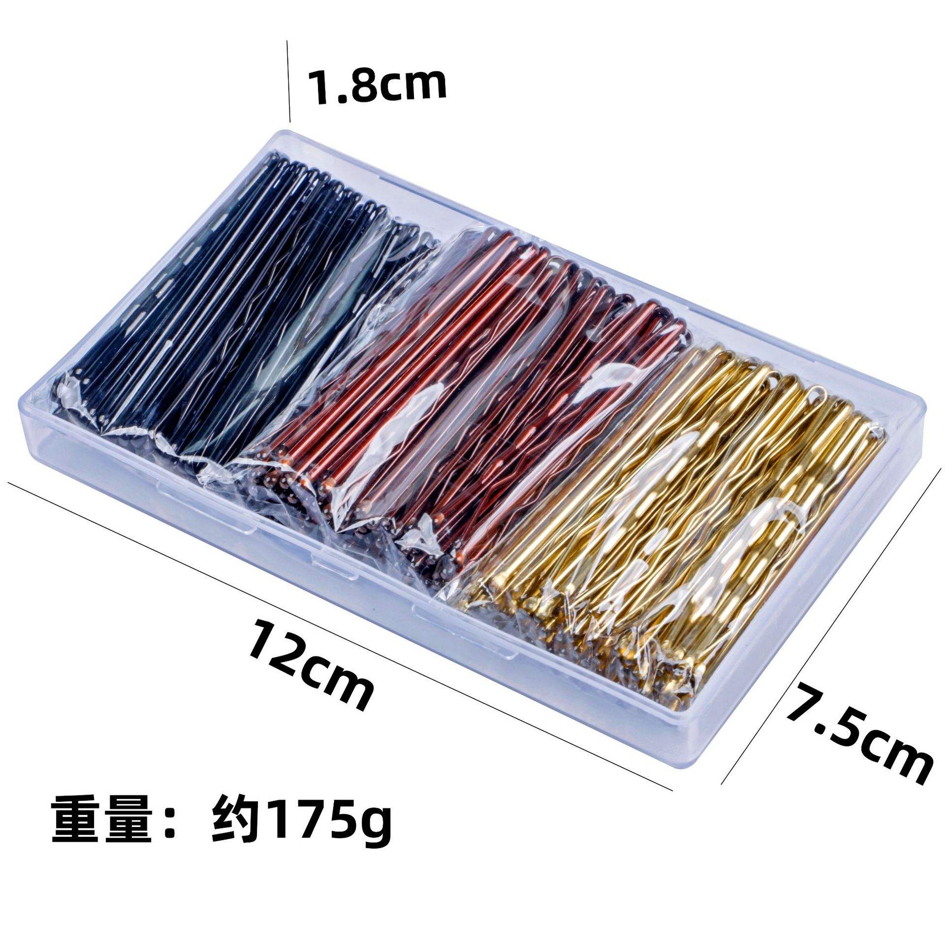 6cm one - word clip, three colors, 50 pieces each