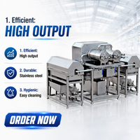 Extrudeuse automatique à double rouleau pour bouillis de soja, séparateur d'okara à haute extraction de protéines, en acier inoxydable 304