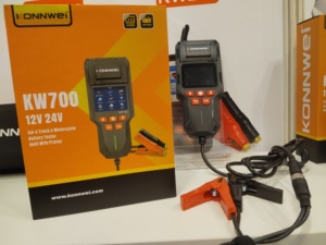 Konnwei kw700 chuyên nghiệp 12V 24V Pin Xe <span class=keywords><strong>Tester</strong></span> cho AGM efb Gel LiFePO4 pin với Pin kiểm tra sức khỏe - Product Image 2