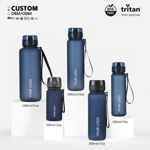 Borraccia Sportiva UZSPACE, Antigoccia e Senza BPA in Plastica Tritan Riutilizzabile, Regalo Ideale per Viaggi Palestra Scuola - Product Image 1