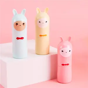 2024 Oem Luxury Promotional Cute Alpaca Shape Custom Logo Low Price Empty Lip Balm Stick Tubes Packaging Containers