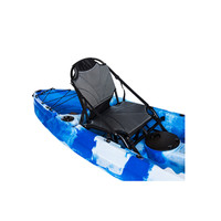 Kayak de pêche familial pour 2 personnes, tandem, double siège, avec logo personnalisé pour les sports nautiques