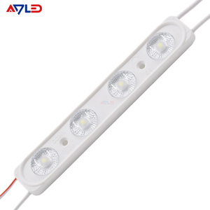 Module LED publicitaire rétroéclairé en cuivre pur à 4 lentilles à injection longue haute performance 24V12V SMD2835 Module LED souple IP67 - Product Image 1