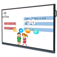 Pantalla Interactiva Inteligente de 65 y 86 Pulgadas, Android/Windows, 4K UHD, para Educación, Escuelas, Conferencias, Reuniones, Negocios, FCC/CE