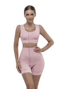 LANGQIN Ladies Full Body Shapewear Bodysuit Faha Corset with Firm Control Thin and Breathable Spandex Invisible Woman Bras - Product Image 4