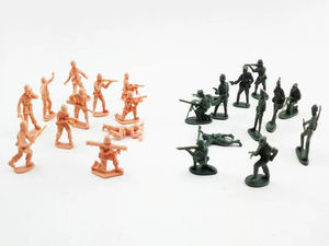 ขายส่งสูง Quanlity ราคาถูกขนาดเล็กรุ่นพลาสติกของเล่นทหาร - Product Image 5