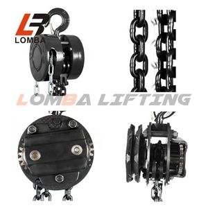 Produsen profesional kerekan rantai baja pengaman Manual 30 Ton dengan blok katrol pengangkat konstruksi rantai G80 - Product Image 4
