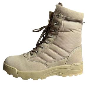 Botas <span class=keywords><strong>de</strong></span> Senderismo para Hombre, Modelo Desierto, Color Negro Arena, <span class=keywords><strong>de</strong></span> Caña <span class=keywords><strong>Alta</strong></span>, para Verano, Impermeables, <span class=keywords><strong>de</strong></span> Tela Oxford, con Accesorios Especiales - Product Image 4