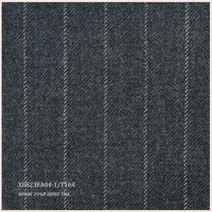 2023意大利美利奴羊毛面料混纺男式西装条纹斜纹库存精纺羊毛环保色织夹克材料 - Product Image 6