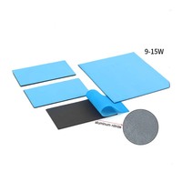 Plaque en silicone thermiquement conductrice, lavable, antidérapante, à haute isolation et dissipation de chaleur, motif végétal, pour CPU, GPU et électronique