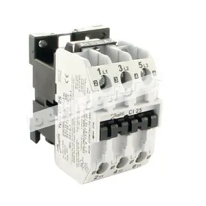 Contactor, coil Danfoss CI 25, 5.5/11 kW, 24V AC, 037H005113 additional contact