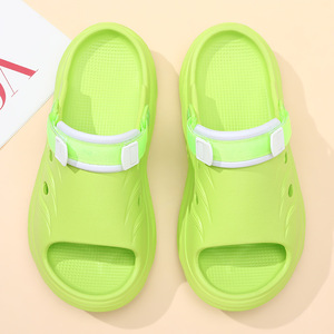 Sandalias de Verano para Hombre, para Exteriores, con Suela Gruesa Antideslizante, Transpirables, de Una Sola Tira, Sensación de Caminar sobre Nubes, Resistentes al Desgaste, para la Playa - Product Image 4