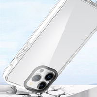 Coque de téléphone portable en acrylique TPU + PC pour iPhone 16 16 Pro 16 Pro Max 17 17 Pro 17 Pro Max