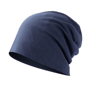 <span class=keywords><strong>Bonnet</strong></span> unisexe d'été en jersey fuchsia uni, double couche, style décontracté, en tissu pelucheux 100 % acrylique, idéal post-partum - Product Image 2