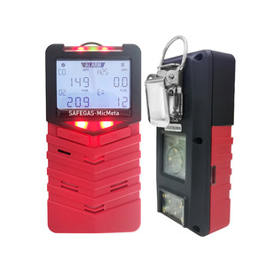 Détecteur portable de diffusion de 4 gaz MicMeta (CO/H2S/O2/LEL) avec IP68 et alarme de détresse - Product Image 4