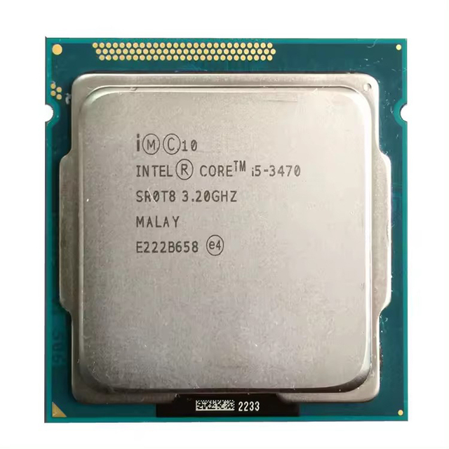 For Intel Core I5 3470 LGA 1155 CPU Processor 3.20GHz 5GT/S 6MB L3 Socket 1155